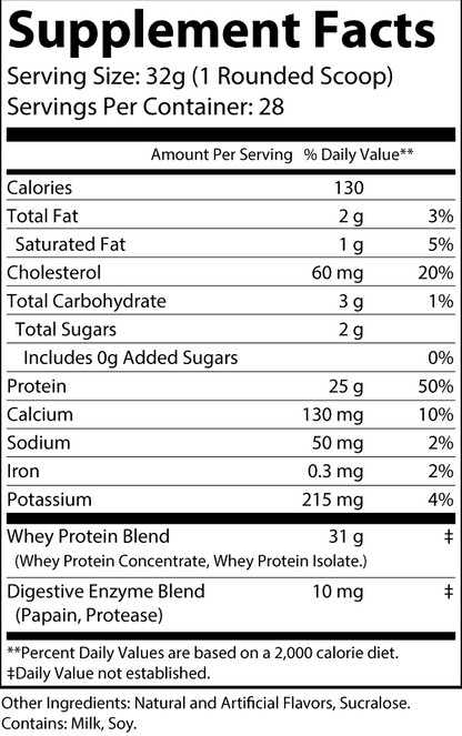 Whey Cinnamon Swirl